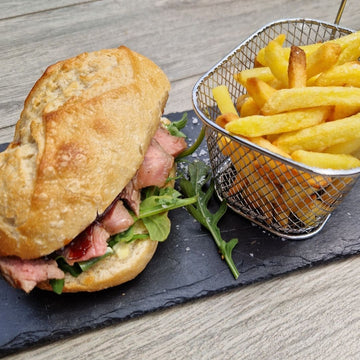 Luxury Steak & Onion Sourdough Sarnie