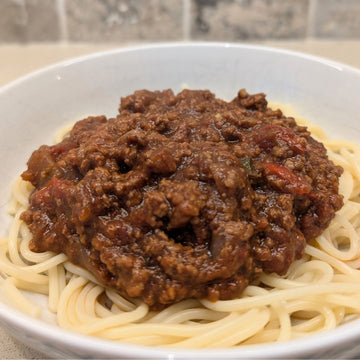 Nanny Mo’s Spaghetti Bolognese with Steak Mince