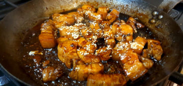 Crispy Belly Pork in Honey Garlic sauce