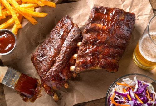 Rack of British Pork Ribs (approx 800g - 1kg)
