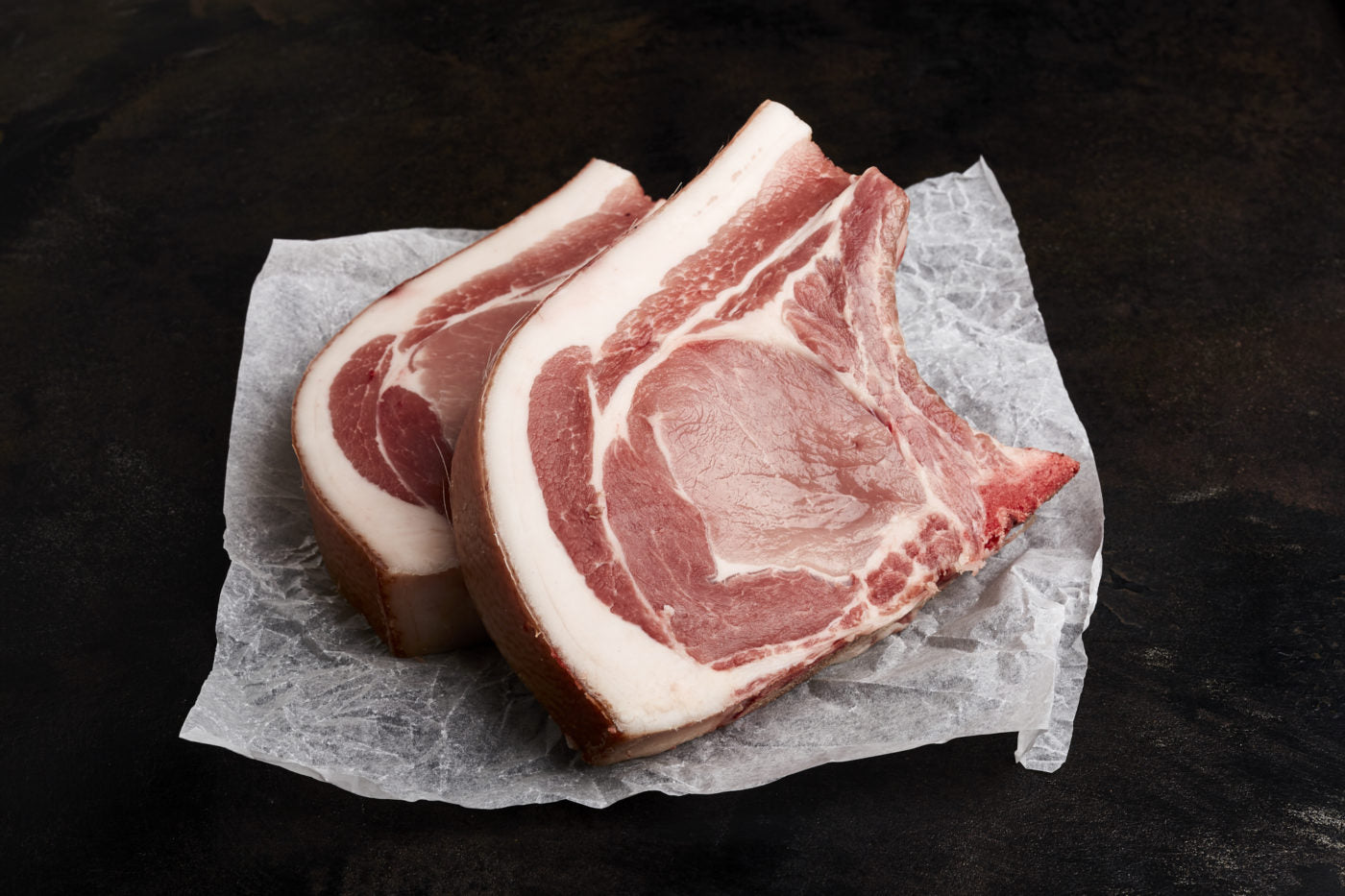 Pork Chops (pack of 2) British Free Range - 500g