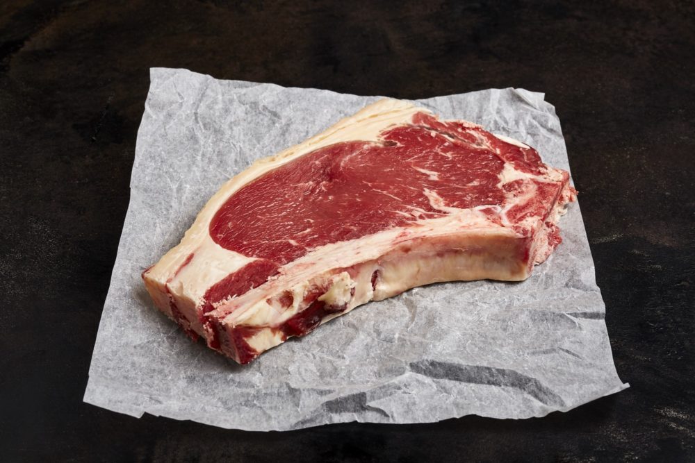 Wing Rib Sirloin Steak on the bone (approx 650-700 grams)