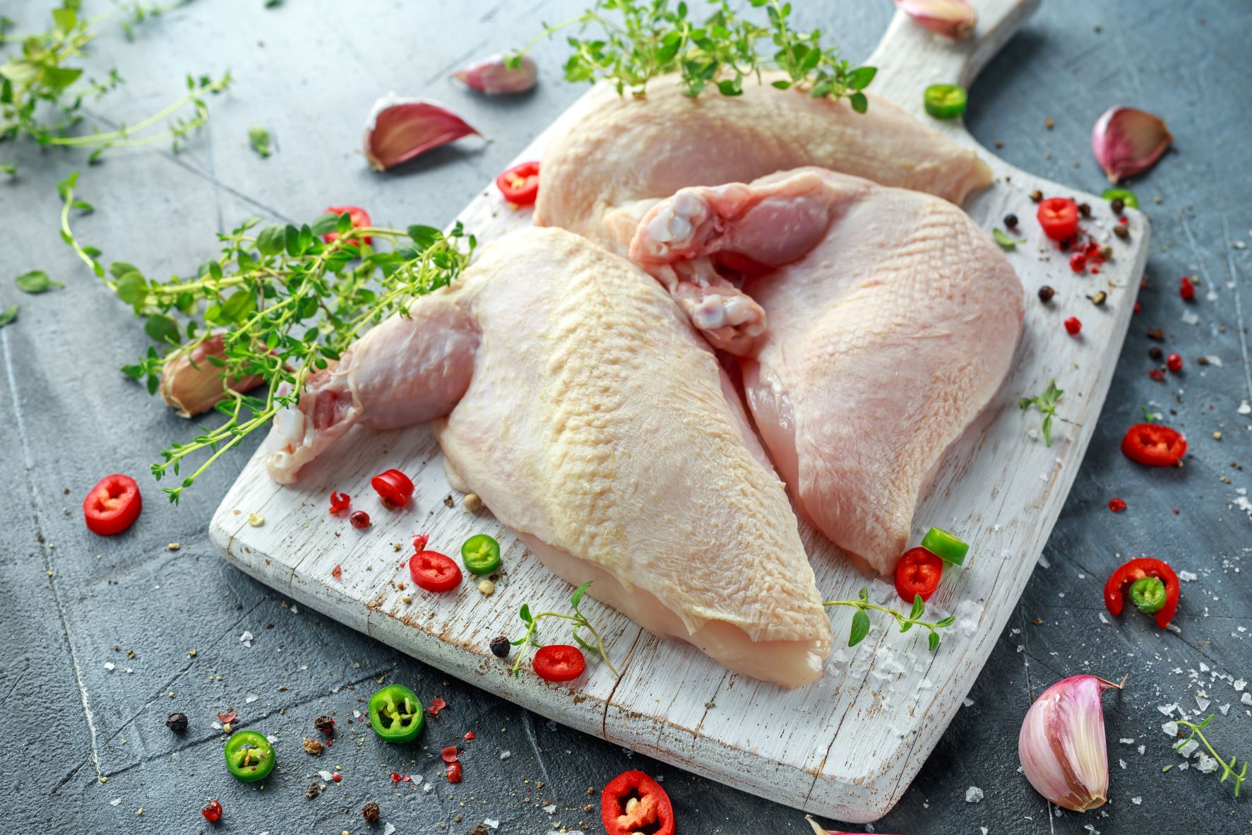 2 x British Chicken Breast Supremes (approx 750 grams per pack)
