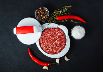 Chilli Beef Burgers (pack of 4)(contains gluten, soya, sulphites and chilli)