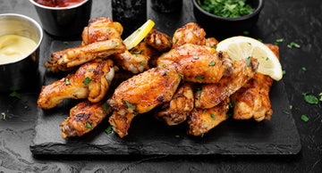 Marinated Chicken Wings (approx 500 grams, 5 king double wings)(may contain traces of celery, milk, mustard, sulphur dioxide and soya)
