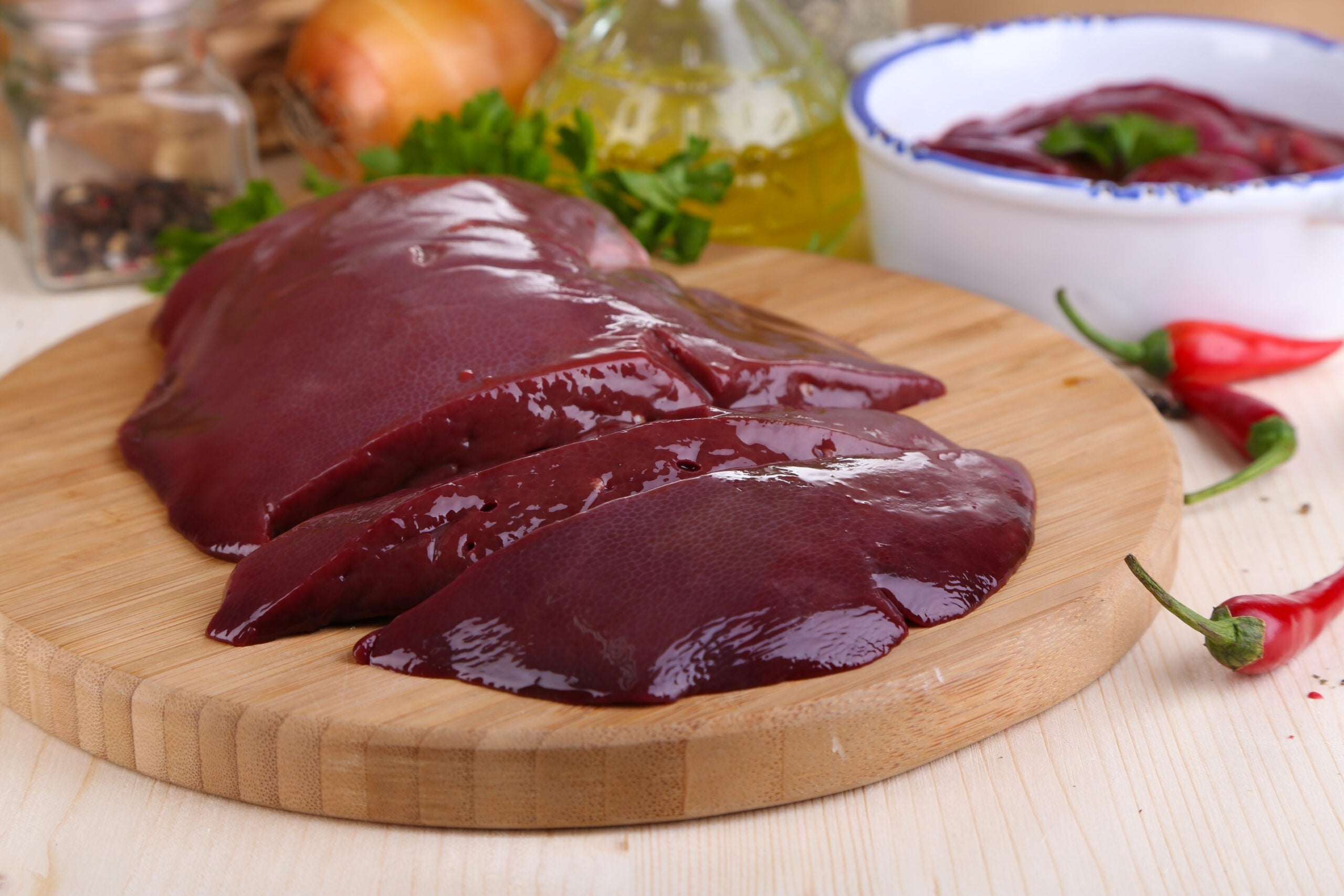 Round Green Farm Venison Liver (approx 500 grams)